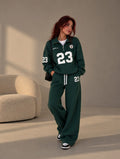 Brooklyn 23 Half-Zip Set – Dark Green