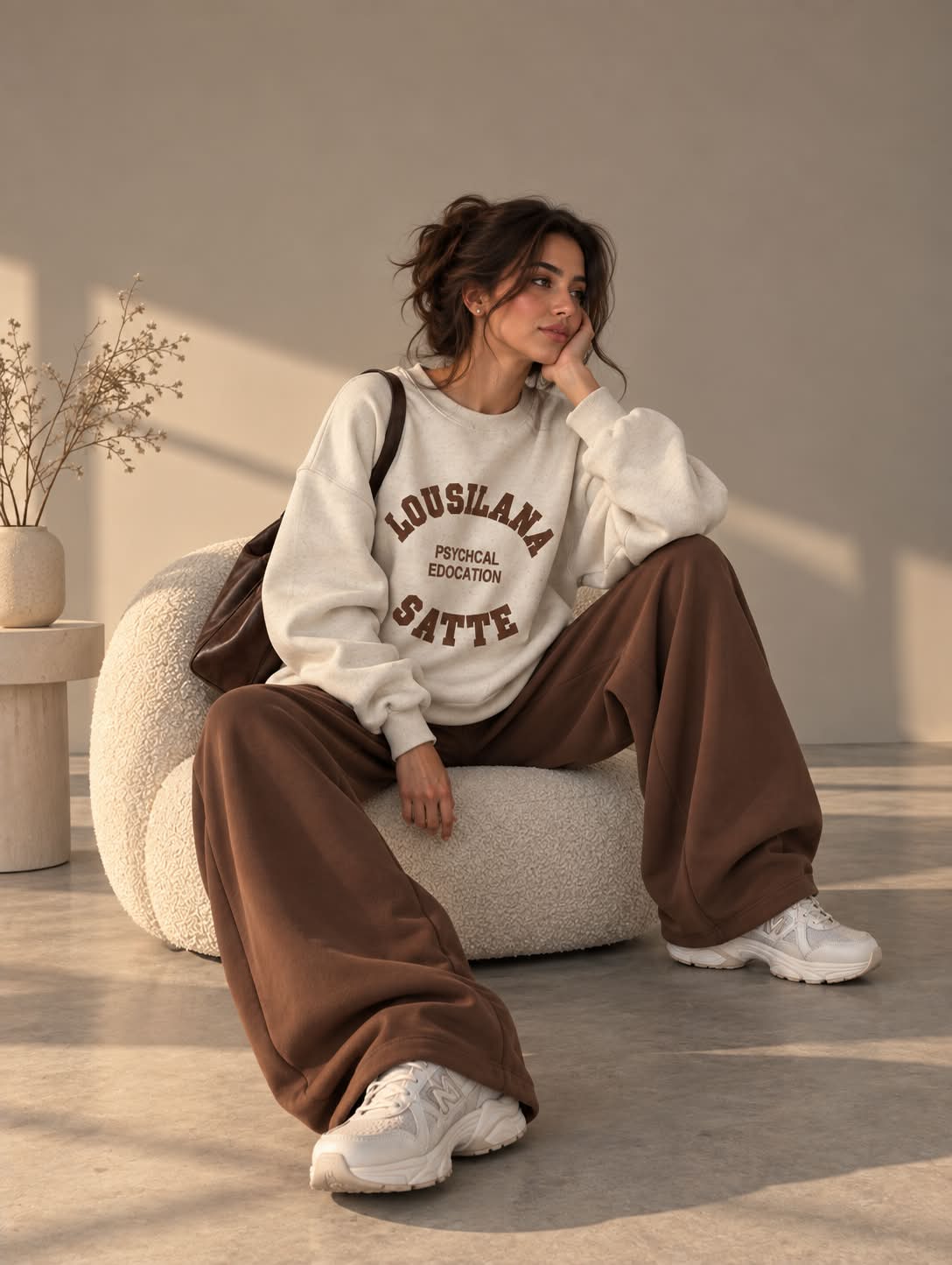 Madison Oversized Set – Brown