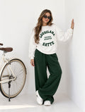 Madison Oversized Set – Dark Green